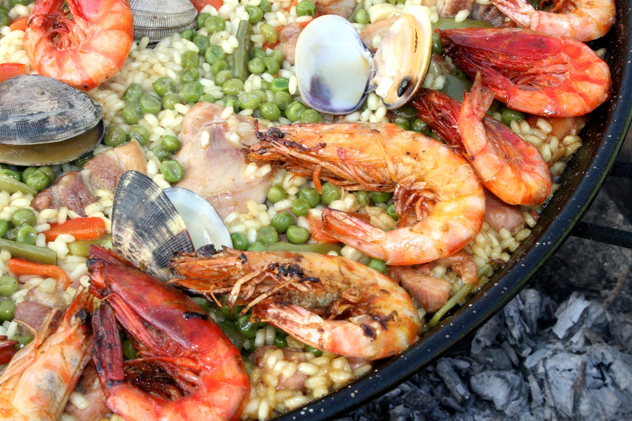 poêle paella